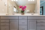 Private Master Bath with Dual Vanities 
